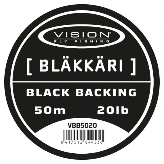 Veilige Betaling Vision Bläkkäri 150m 30lb, Black Backing