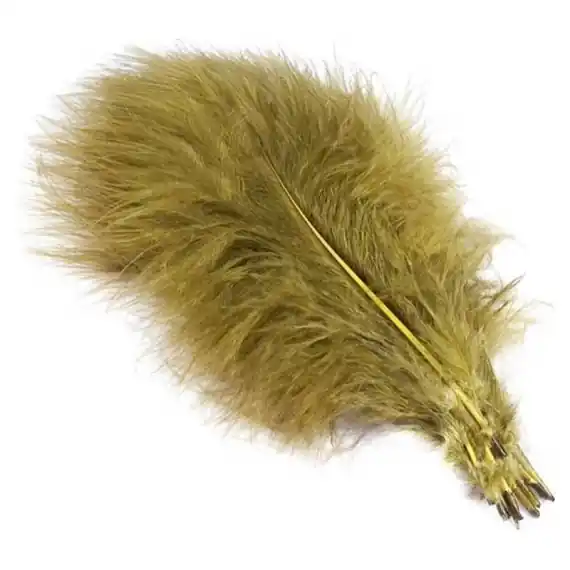 Direct Beschikbaar Marabou Plumes - Black