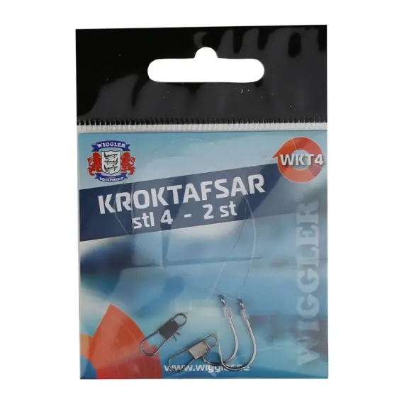 Bestel Nu Wiggler Hook Leaders #4 12cm
