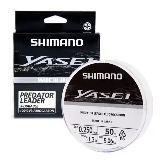 Populair Shimano Line Yasei Fluoro Leader Grey - 10m 1.00mm 45.86kg