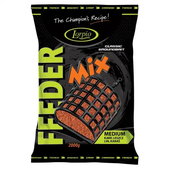 Lorpio Groundbait Feeder Mix 2kg - Medium Dagaanbieding