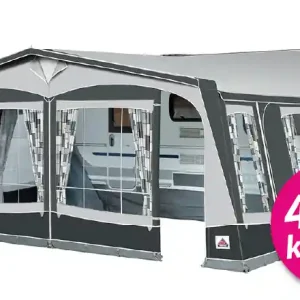 Voortent Doréma President XL300 incl. Staal frame Snelle Levering