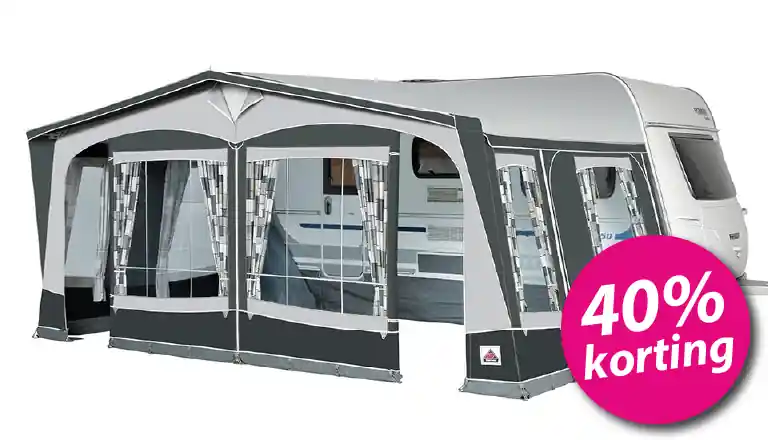 Voortent Doréma President XL300 incl. Staal frame Snelle Levering
