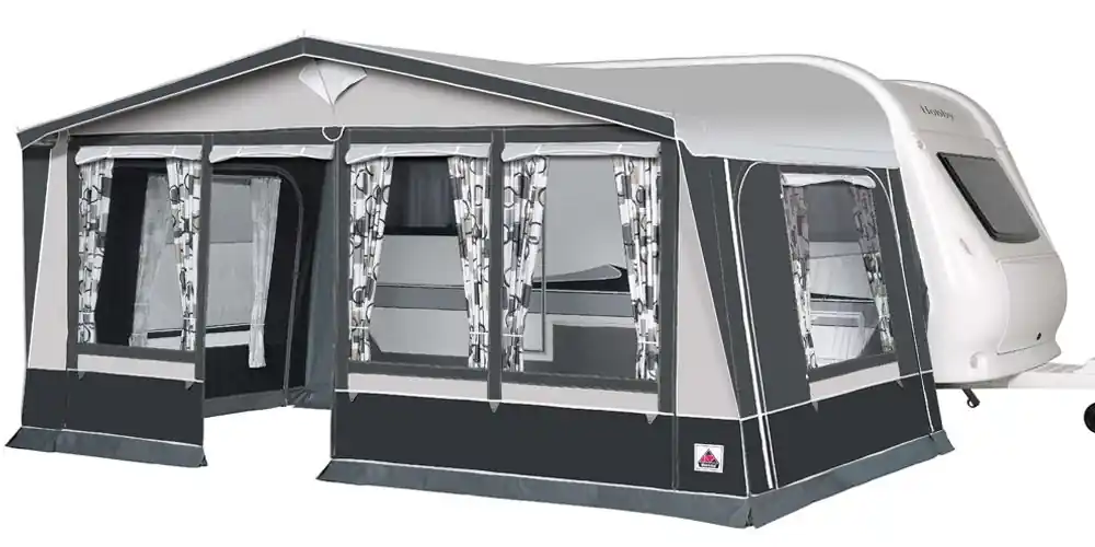 Dagaanbieding Voortent Doréma Ibiza XL270 De Luxe incl. Staal frame