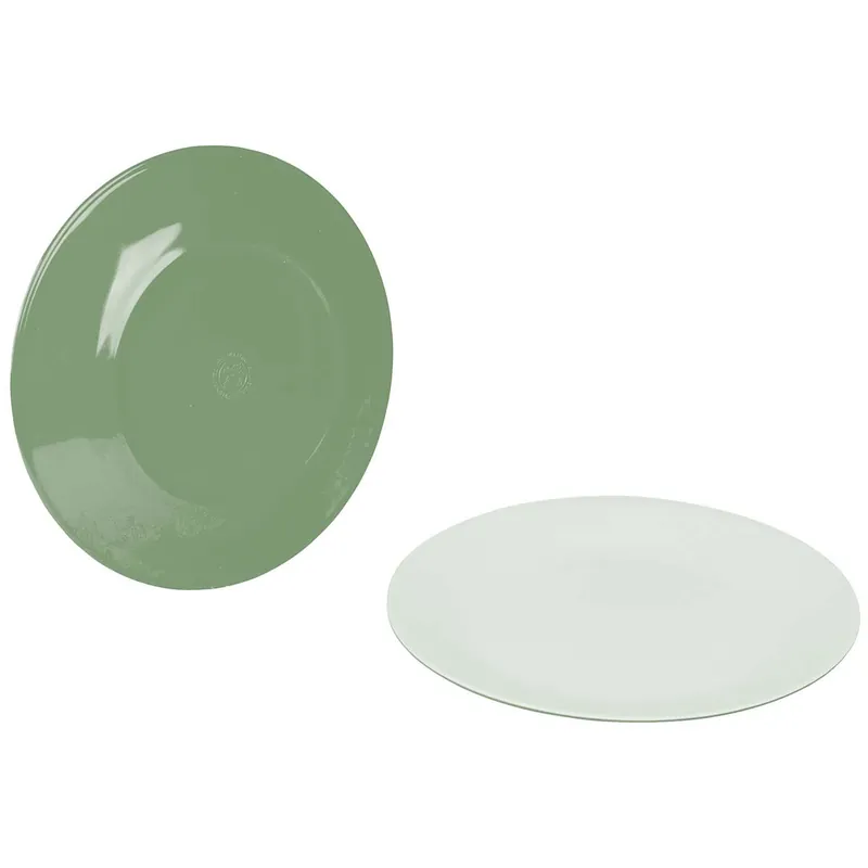 Bo-Camp Dinerbord Two Tone (4 stuks) Goedkoop