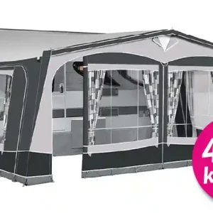 Voortent Doréma Garda XL270 incl. Staal frame Tijdelijk Beschikbaar