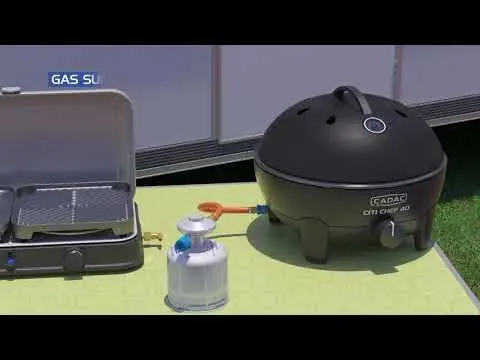 Cadac Quick Release koppeling (2 stuks) Hoge Kwaliteit