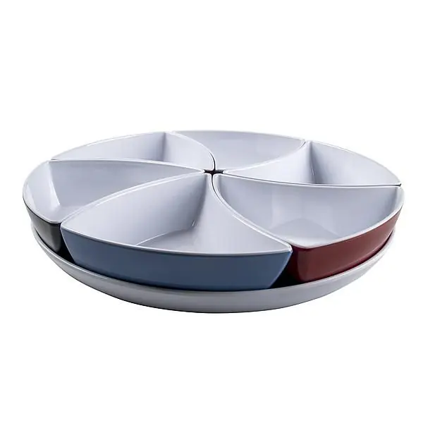 Beste Prijs Bo-Camp Snackset 7-delig Rond