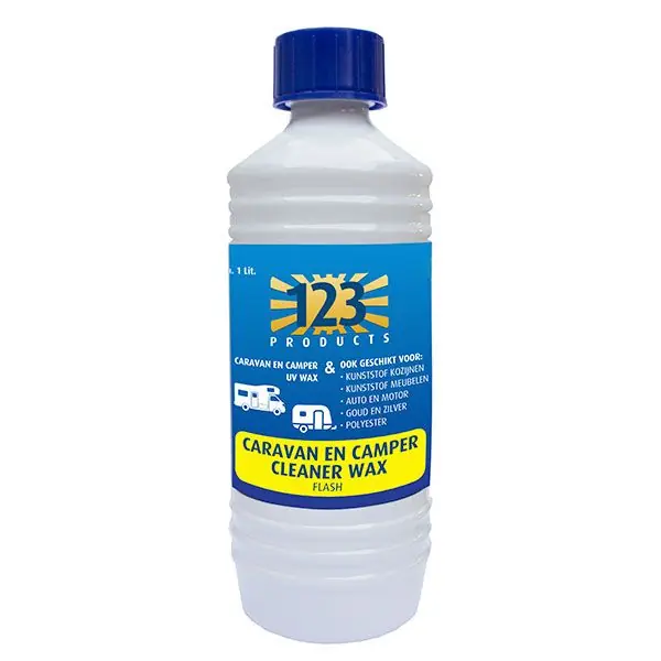 123 Caravan En Camper Cleaner Wax (Flash) Premium
