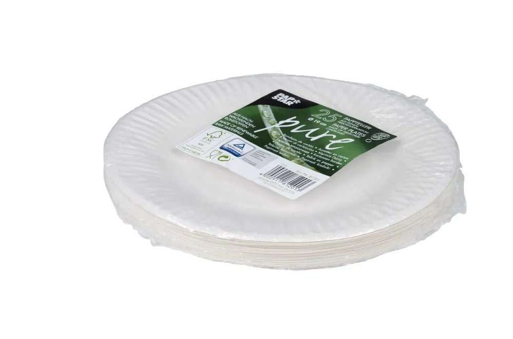 Papstar Kartonnen Lunchborden Speciale Aanbieding