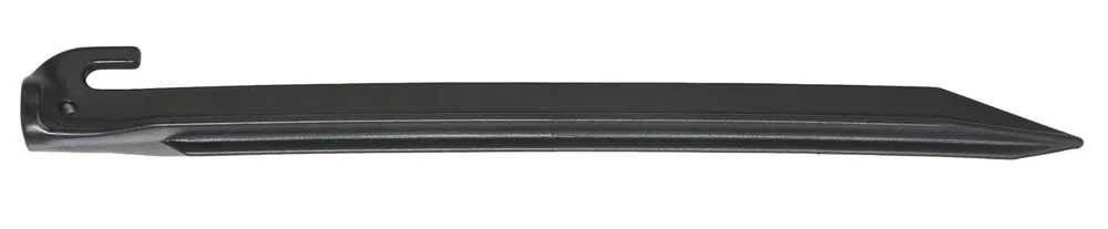 Laatste Kans Tentharing Nylon 30 cm zwart - 6 stuks