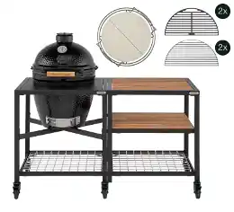 Big Green Egg Large Onyx Outdoor Kitchen Veilige Betaling