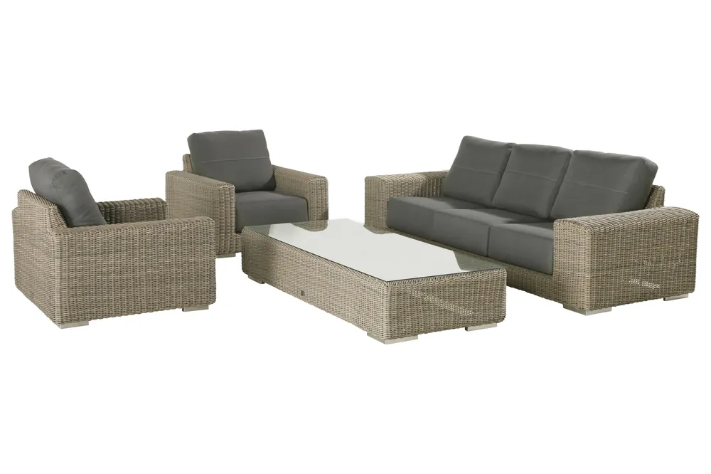 Voordeelprijs 4SO Kingston loungeset 5 personen