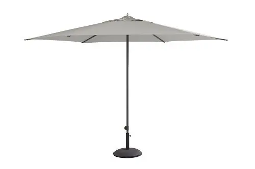 4SO Azzurro parasol Ø 350 cm mid grey Aanbieding