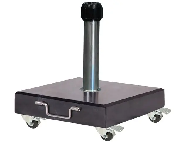 Platinum Rome Wheels parasol base 40 kg Finale Uitverkoop