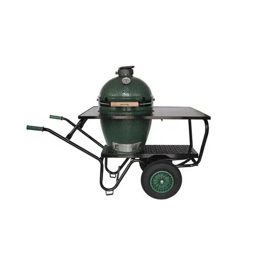 Direct Verzonden Big Green Egg Large incl. Kruiwagen Houten Werkblad