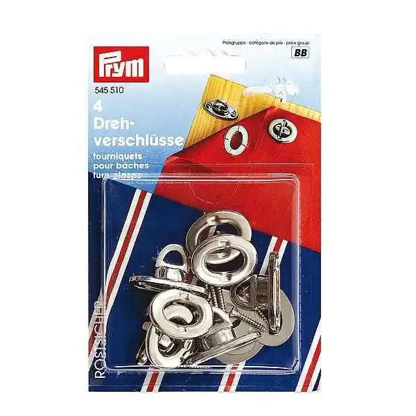 Speciale Aanbieding Prym Draaisluitingen Tourniquets 4 Stuks