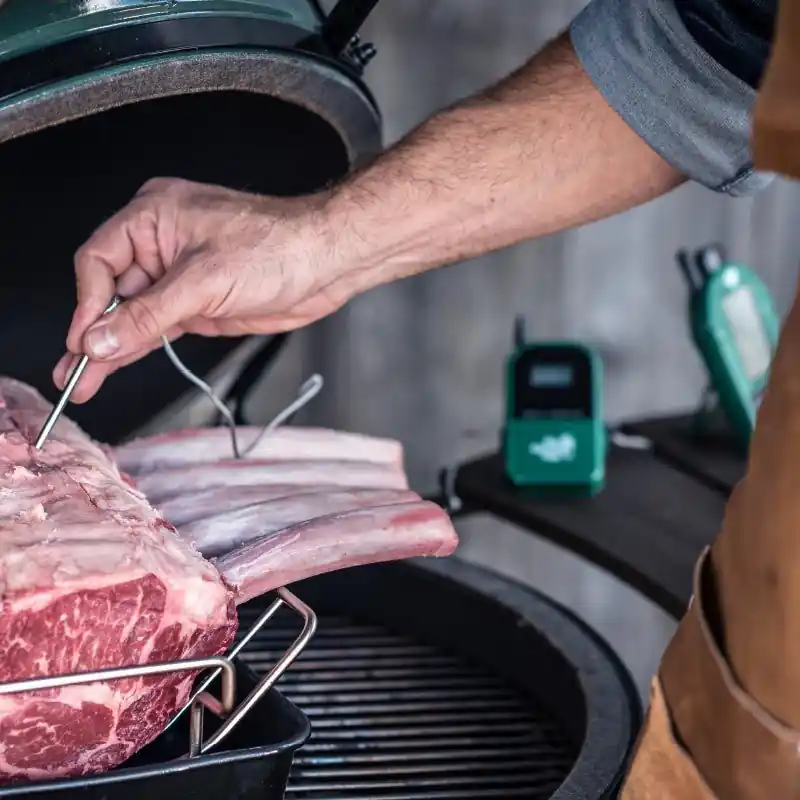 Bestel Nu Big Green Egg Dual Probe Remote Thermometer