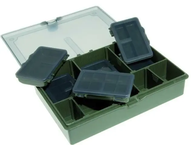 Pla Carp Tackle Box Medium Complete Op = Op