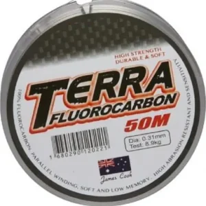 Gereduceerde Prijs Terra Fluorcarbon 0.35mm 50m
