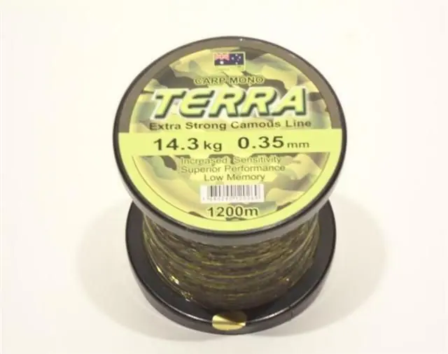 Exclusieve Aanbieding Terra Carp Mono 0.35mm 1200m 14.3kg