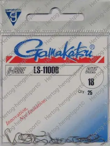 Gamakatsu 1100B Brons 18 Populair