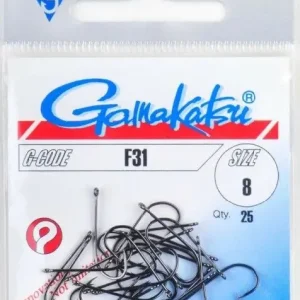Gamakatsu F31 Zwart 6 Koopje