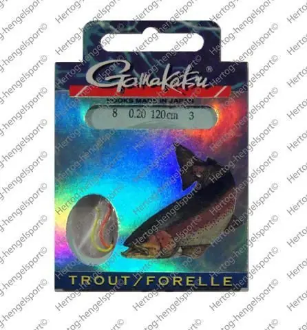 Beperkt Aanbod Gamakatsu Forel 8/0.20mm
