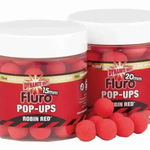 Dynamite Baits Fluro Pop-Up Robin Red 15mm Gratis Retour