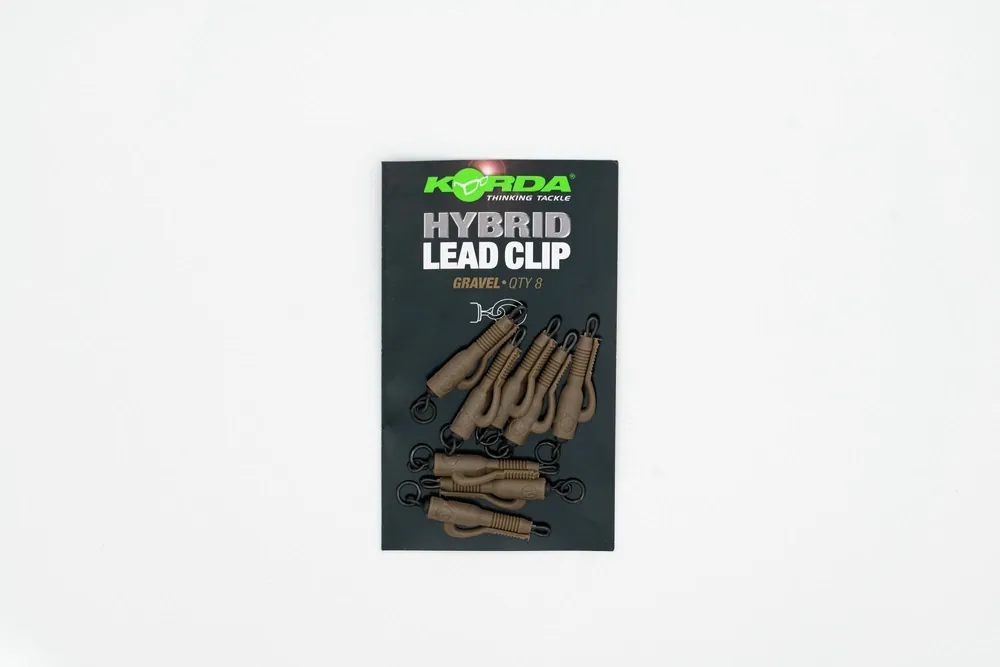 Korda Hybrid Lead Clips Gravel Superprijs