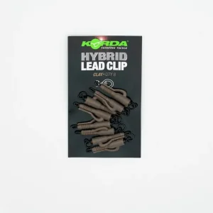 Korting Korda Hybrid Lead Clips Clay