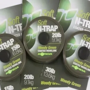 Korda N-Trap Weedy Green Soft 30lb Betrouwbaar