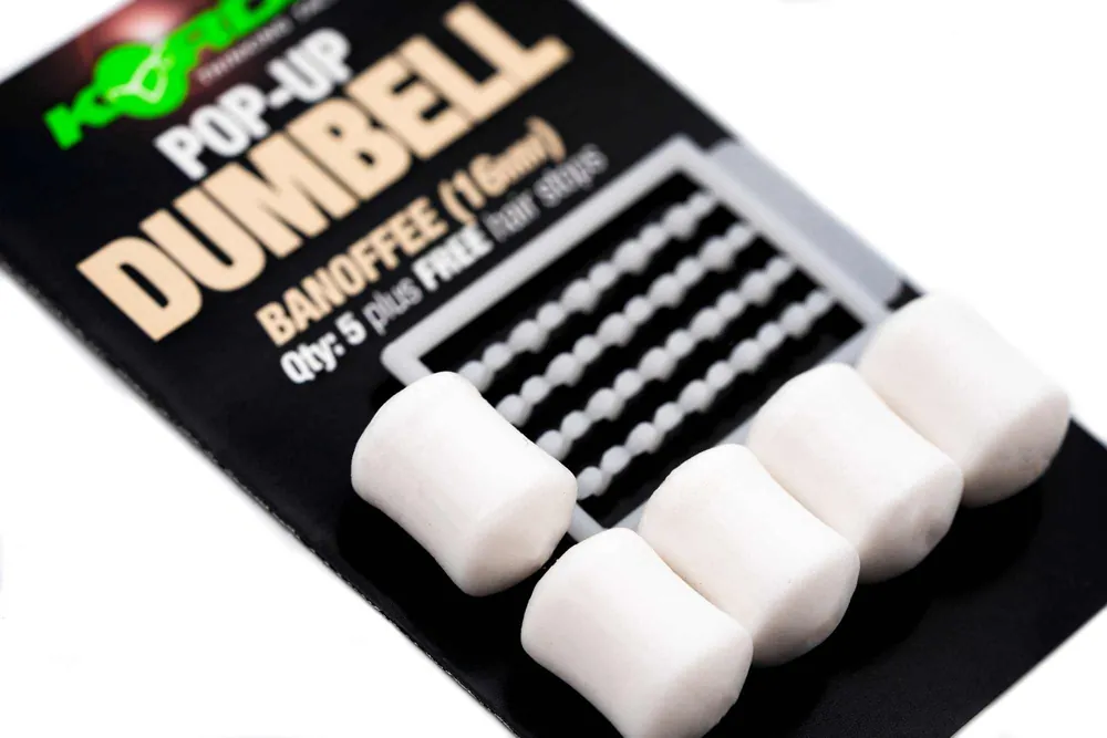 Korda Pop-Up Dumbell Banoffee 16 mm Voordeelprijs