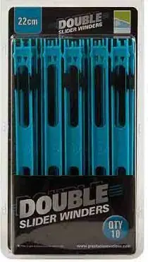 Preston Double Slider Winders 22cm 10pcs Voordeelprijs