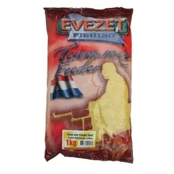 Evezet Feeder Geel Teammix 1 KG Hoge Kwaliteit