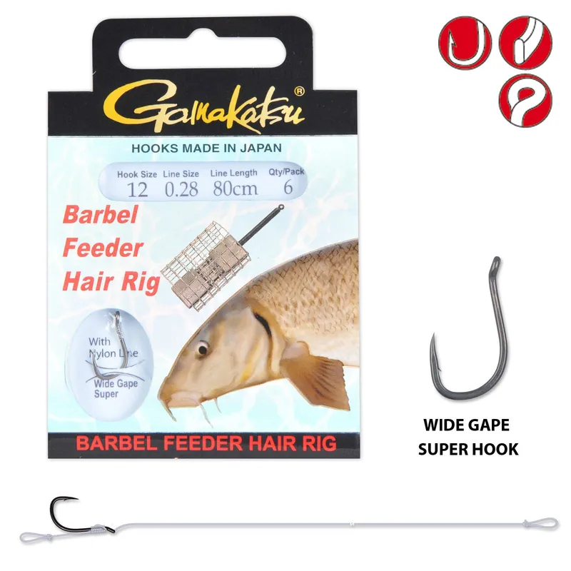 Tijdelijk Beschikbaar Gamakatsu Barbeel 80 cm 12/28
