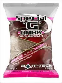 Bait-Tech Special ‘‘G‘‘ Black Groundbait 1kg Lage Kosten