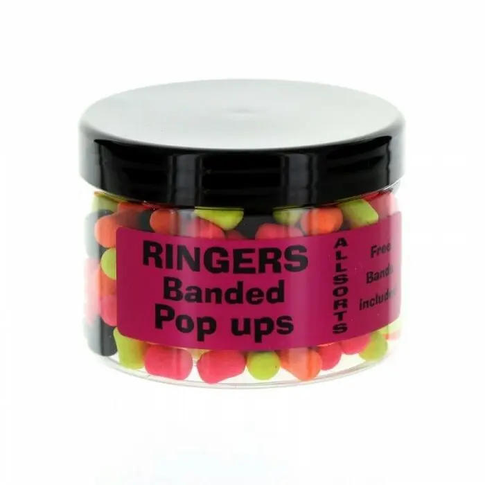 Merkproduct Ringers Banded Allsorts 8 & 10mm