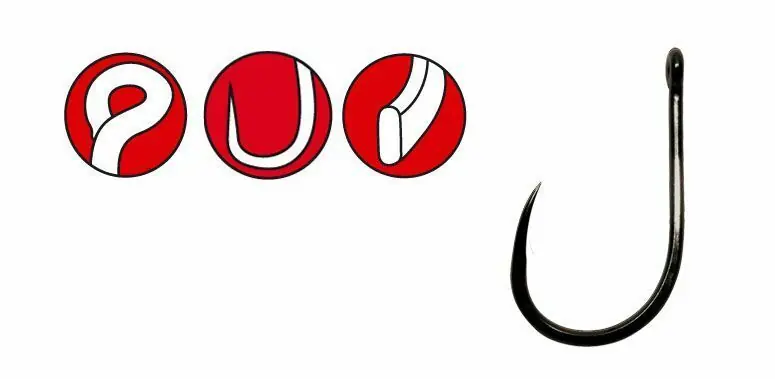 Gamakatsu Power Carp Ring Eye 14 Barbless Express Levering