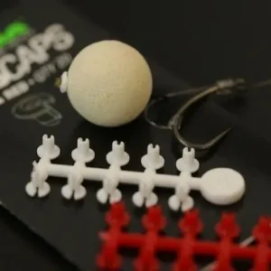 Finale Uitverkoop Korda Floss Caps White & Red