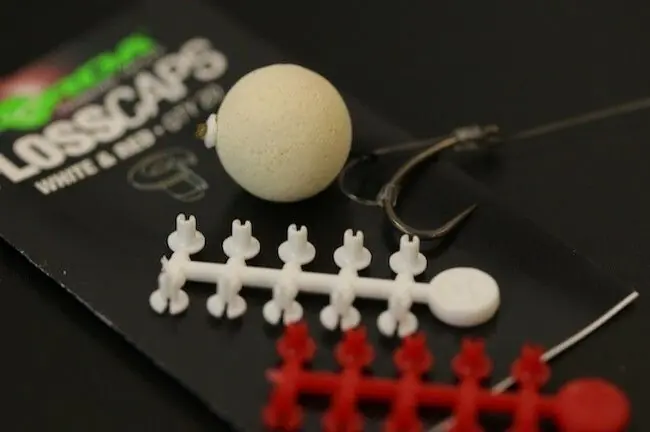 Finale Uitverkoop Korda Floss Caps White & Red