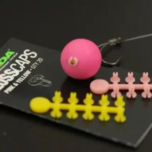 Korda Floss Caps Pink & Yellow Fabrieksprijs