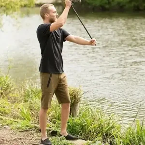 Aanbieding Korda kore jersey shorts olive XXL