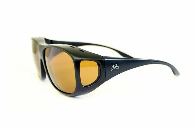 Gecertificeerd Fortis Eyewear Overwraps amber polariod
