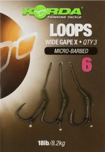 Nieuw Korda Loops Wide Gape X 6