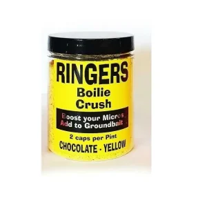 Finale Uitverkoop Ringers Boilie Crush chocolate yellow