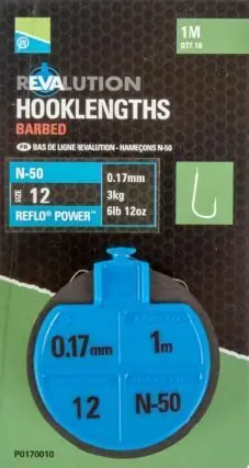 Preston revalution hooklengths N50 16 Goedkoop