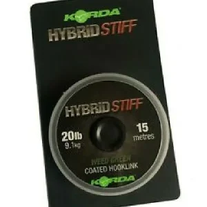 Korda hybrid stiff gravel brown 20lb 15m Gereduceerde Prijs