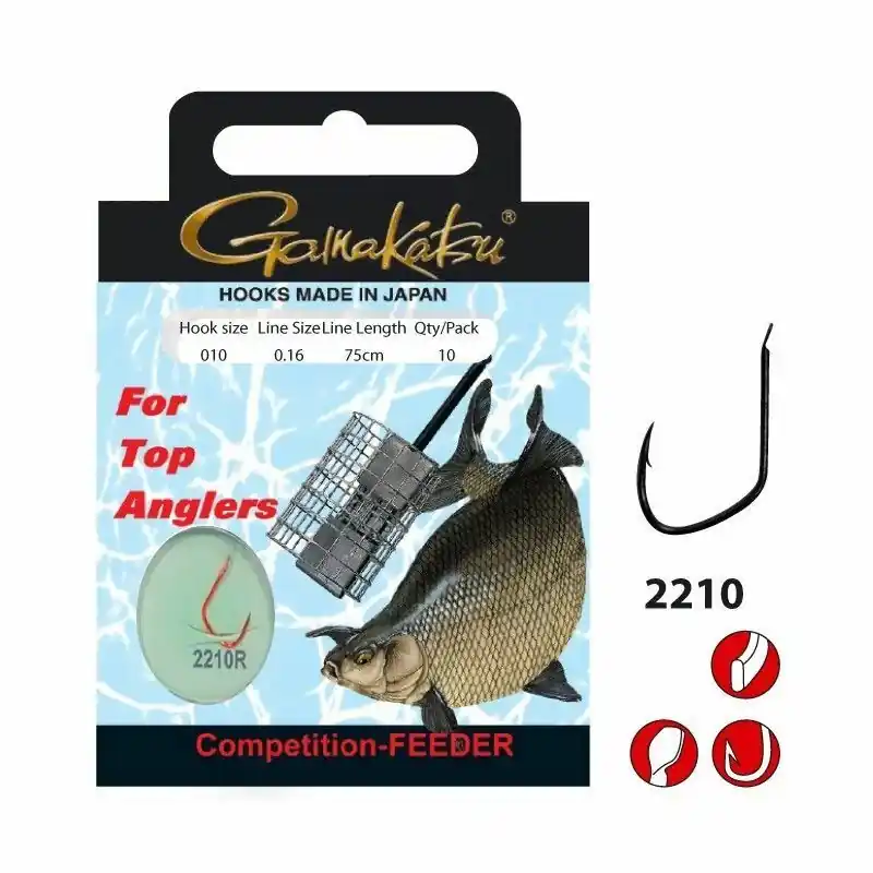 Betrouwbaar Gamakatsu 2210R Competition Feeder 10/18