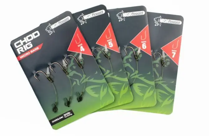 Gratis Retour Nash Chod Rig Micro Barbed 4